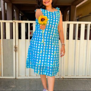 Cotton one piece dress