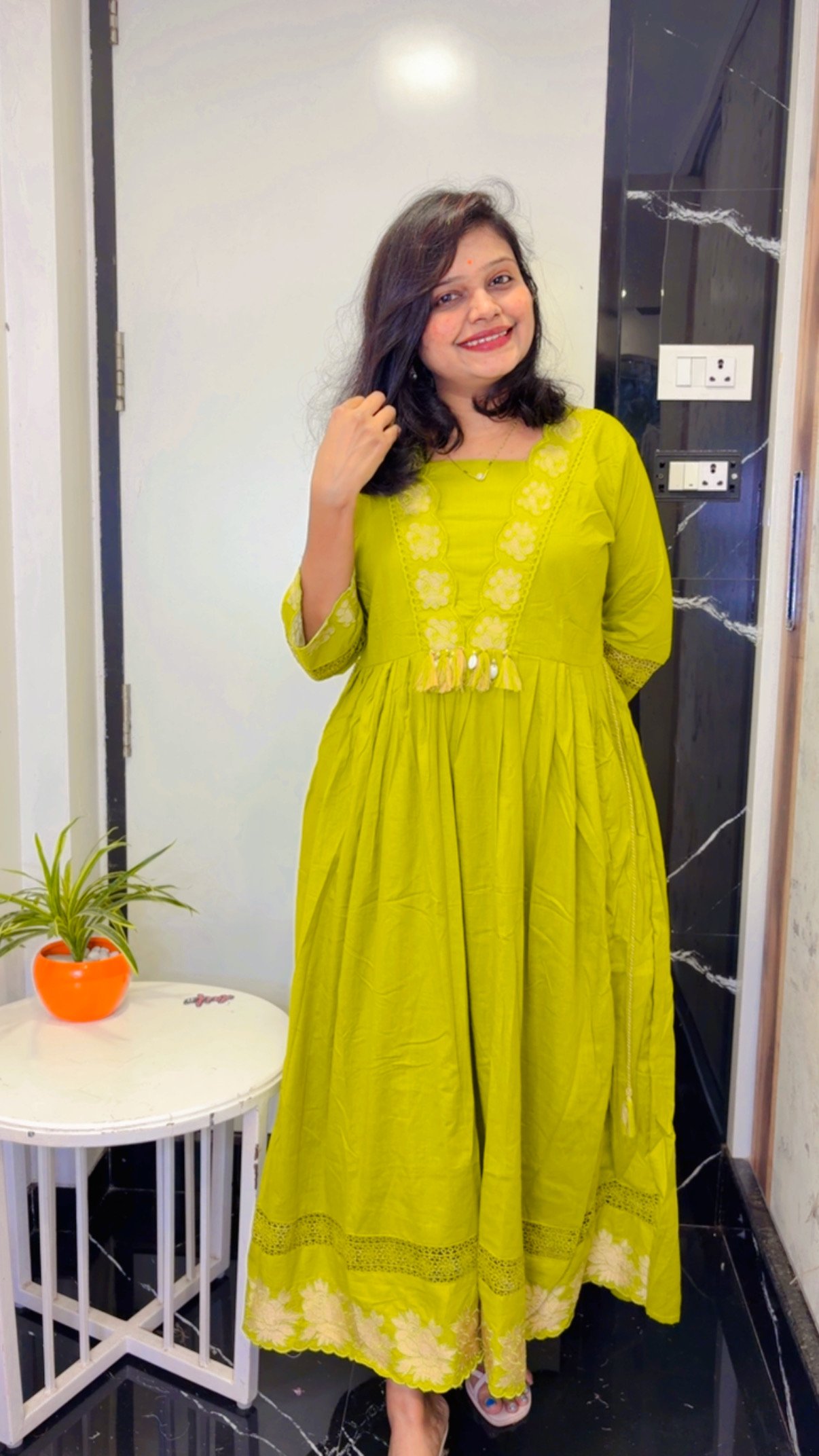 Cotton Long Dress